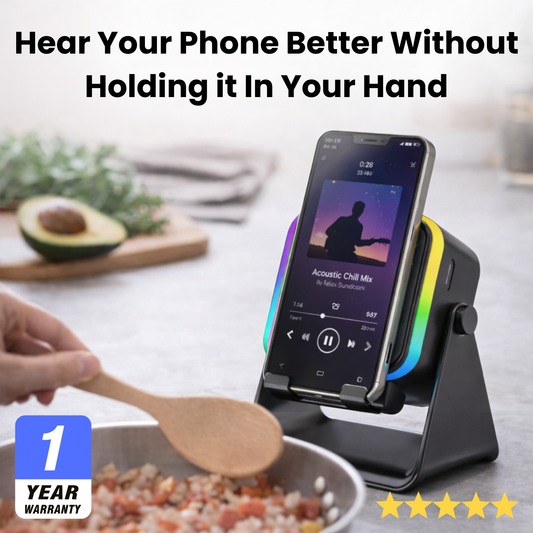DropPlay™ 3 In 1 Phone Induction Speaker